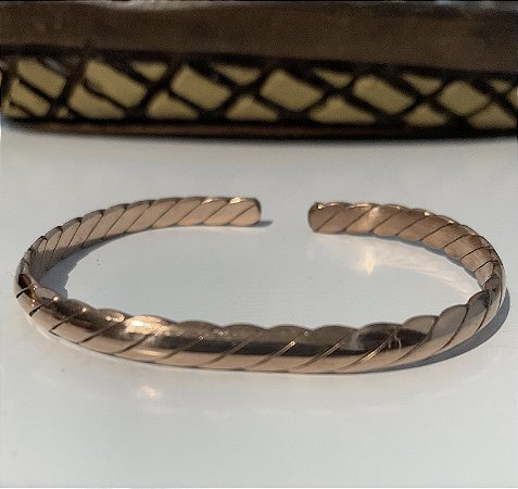 Pulseira de cobre