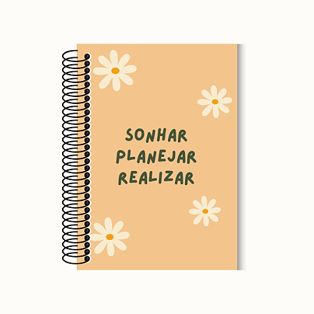 Caderno Sonhar Planejar Realizar