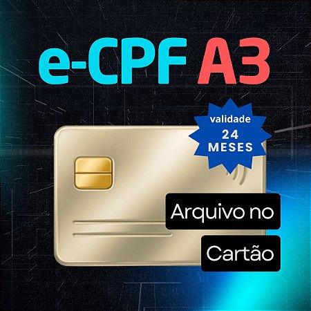 e-CPF A3 (Cartão)
