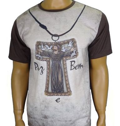 CAMISETA PAZ E BEM