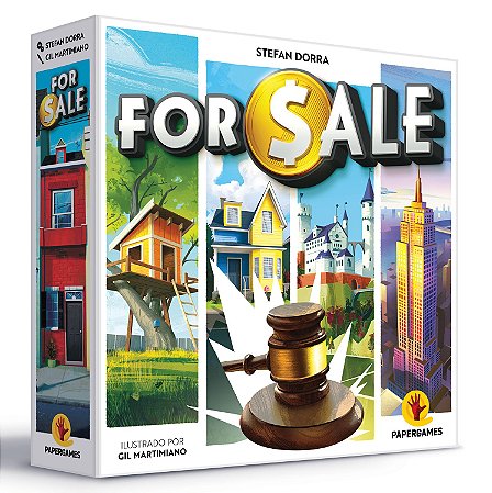 For Sale + 4 Cartas Promocionais Grátis! - PaperGames - Jogos de Mesa  Modernos - #umjogoemcadamesa