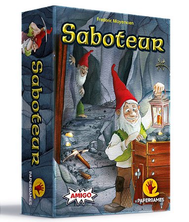 Saboteur + 3 Expansões Grátis (Ouro Perdido, Anão Egoísta e Troca Mapa)