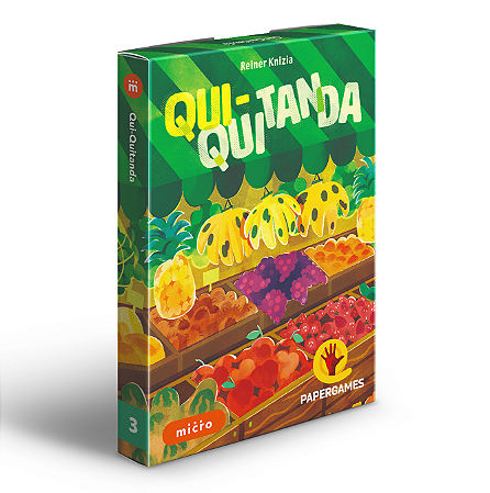 Qui-Quitanda + Micro Box + Carta Promocional "Mais Frutas" Grátis!
