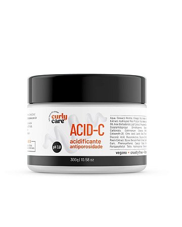 Curly Care Acid-C Acidificante Antiporosidade 300ml
