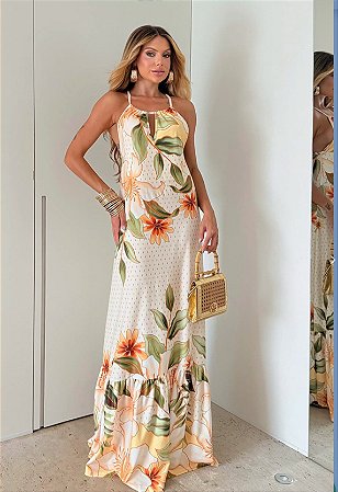 Vestido Floral Claro