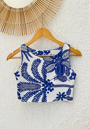 Cropped Blue Breeze