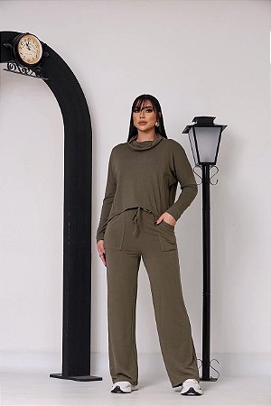 Conjunto Moletinho Gola