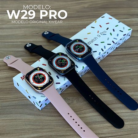 Smartwatch Microwear W29 Pro Original 1GB Memória Faz Ligações Tela Full Touch + Capinha Brinde