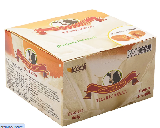 DOCE LEITE PINGO DE OURO DISPLAY C/40