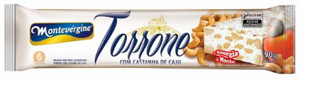 TORRONE MONTEVERGINE CASTANHA CAJU 90G