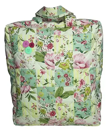 Bolsa Feminina Multiuso de Tecido Floral