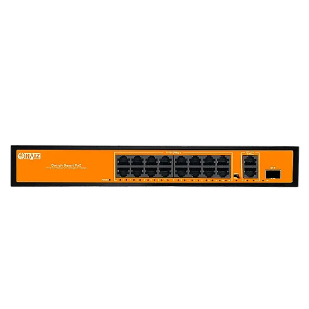 SWITCH POE 16 CANAIS HAIZ HZ-EL1319P-1SFP