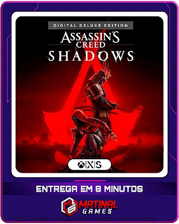 ASSASSINS CREED SHADOWS - XBOX SERIES X|S - MÍDIA DIGITAL