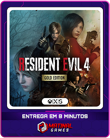 RESIDENT EVIL 4 GOLD - XBOX SERIES X|S- MÍDIA DIGITAL