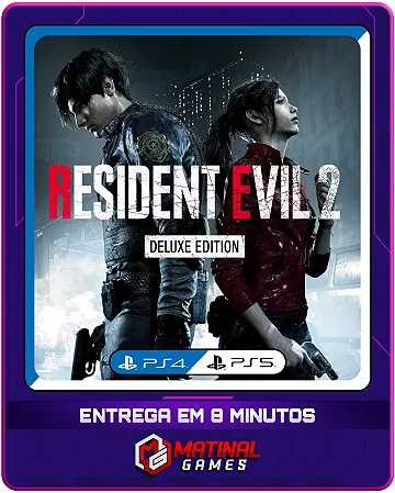 RESIDENT EVIL 2 - PS4 - MÍDIA DIGITAL