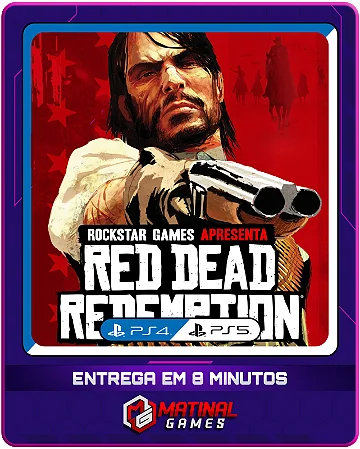 RED DEAD REDEMPTION 1 - PS4 - MÍDIA DIGITAL