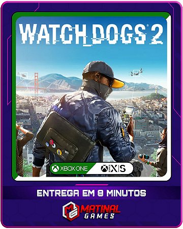 WATCH DOGS 2 DELUXE - XBOX ONE / SERIES X|S - MÍDIA DIGITAL
