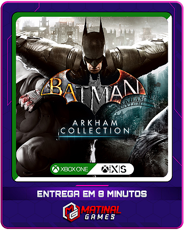 BATMAN ARKHAM COLLECTION - XBOX ONE - MÍDIA DIGITAL