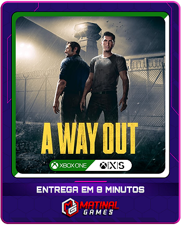 A WAY OUT - XBOX ONE/ SERIES S/x- MÍDIA DIGITAL