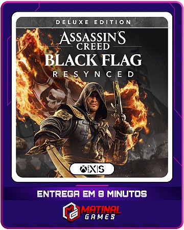 ASSASSIN'S CREED BLACK FLAG RESYNCED - XBOX SERIES - MÍDIA DIGITAL