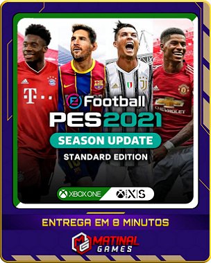 PES 21 - XBOX SERIES - MÍDIA DIGITAL