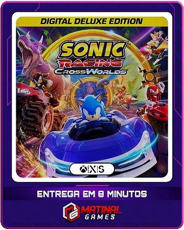 SONIC RACING CROSSWORLDS DELUXE - XBOX ONE / SERIES X|S- MIDIA DIGITAL