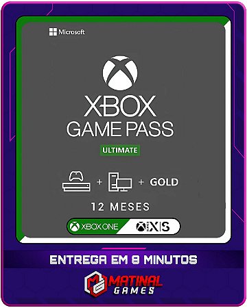 12 MES GAME PASS ULTIMATE - XBOX