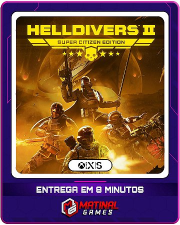 HELLDIVERS 2 SUPER CITZEN EDITION - XBOX SERIES - MIDIA DIGITAL