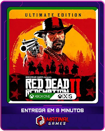 RED DEAD REDEMPTION 2 ULTIMATE EDITION - XBOX ONE / SERIES X|S - MÍDIA DIGITAL
