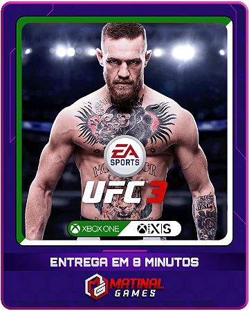 UFC 3 -XBOX ONE / SERIES X|S - MÍDIA DIGITAL