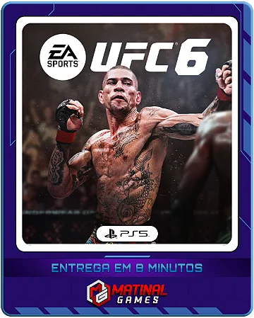 UFC 6 - PS5 - MÍDIA DIGITAL