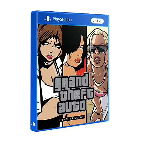 GRAND THEFT AUTO THE TRILOGY STANDARD VERSÃO DE PS2 PARA PS4