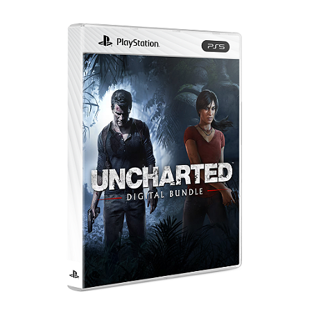 Pacote digital com UNCHARTED 4: A Thief's End e UNCHARTED: The Lost Legacy - PS5