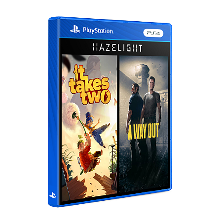 Pacote Hazelight A way out + It takes Two - PS4