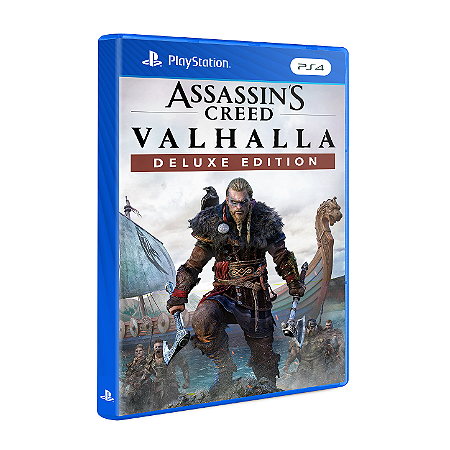 ASSASSIN'S CREED VALHALLA EDIÇÃO DELUXE - PS4