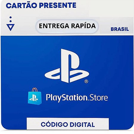 Cartão Presente Pré Pago Playstation R$ 200 Reais