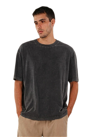 Camiseta Oversized Estonada Algodão
