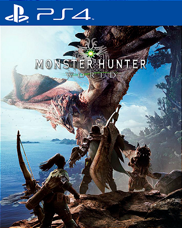 Monster Hunter World PS4 Mídia Digital