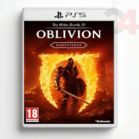 The Elder Scrolls IV Oblivion Remastered PS5 Mídia Digital
