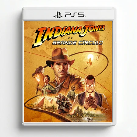 Indiana Jones e o Grande Círculo PS5 Mídia Digital