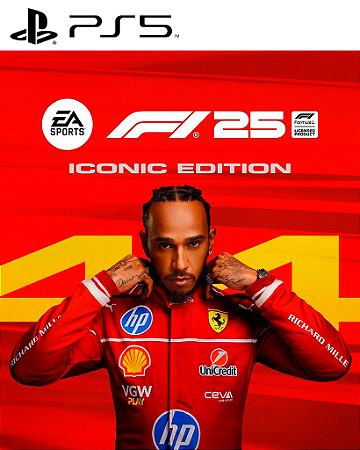 F1 25 Iconic Edition PS5 Mídia Digital