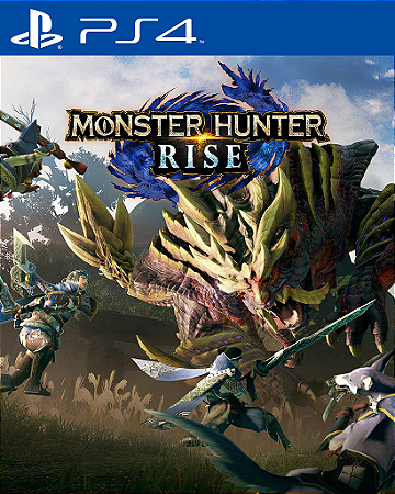 Monster Hunter Rise Ps4 Mídia Digital