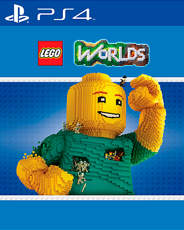 LEGO WORLDS PS4 MÍDIA DIGITAL