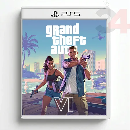 GTA 6 Grand Theft Auto VI PS5 MIDIA DIGITAL