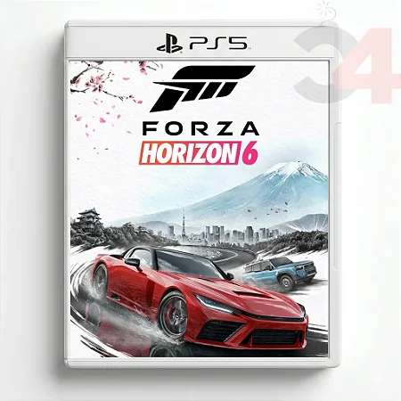 FORZA HORIZON 6 PS5 Mídia Digital