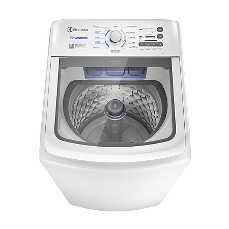 Máquina De Lavar Electrolux 13kg Branca Essential Care Com Cesto Inox E Jet Clean (led13) 127v
