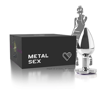 Plug Anal LUCK (Metal Cromado)