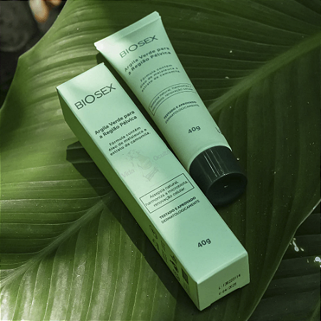Argila Verde (para Região Pélvica) Biosex - 40 g
