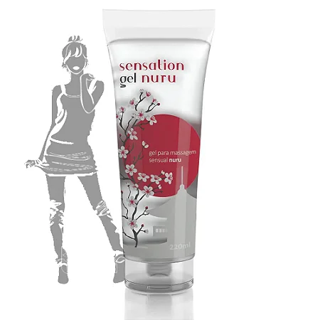 Gel Nuru (p/ massagem Sensual Sensation Gel) - 220ml