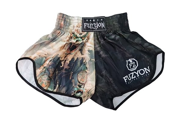 Short Muay Thai Dragon Fuzyon